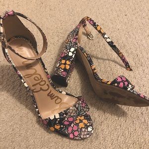 Sam Edelman strappy block heels